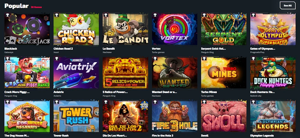 Casinozer Play Now